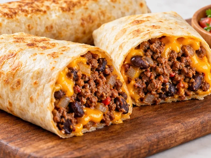 Burritos de Carne Molida Jugosos