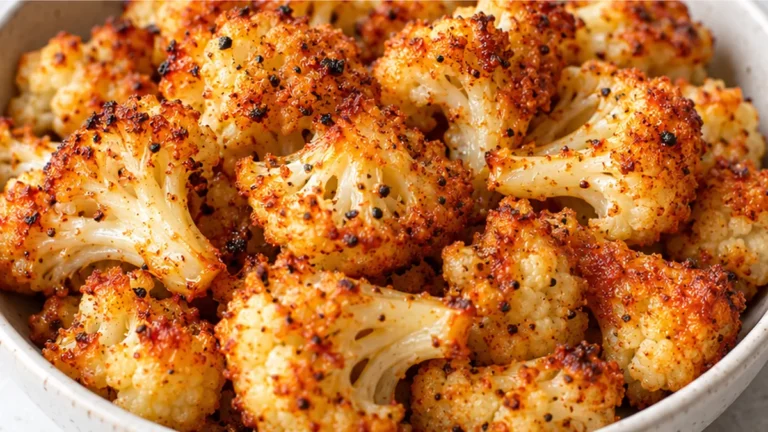 Coliflor Asada Crujiente: ¡Olvídate de las Papas Fritas!