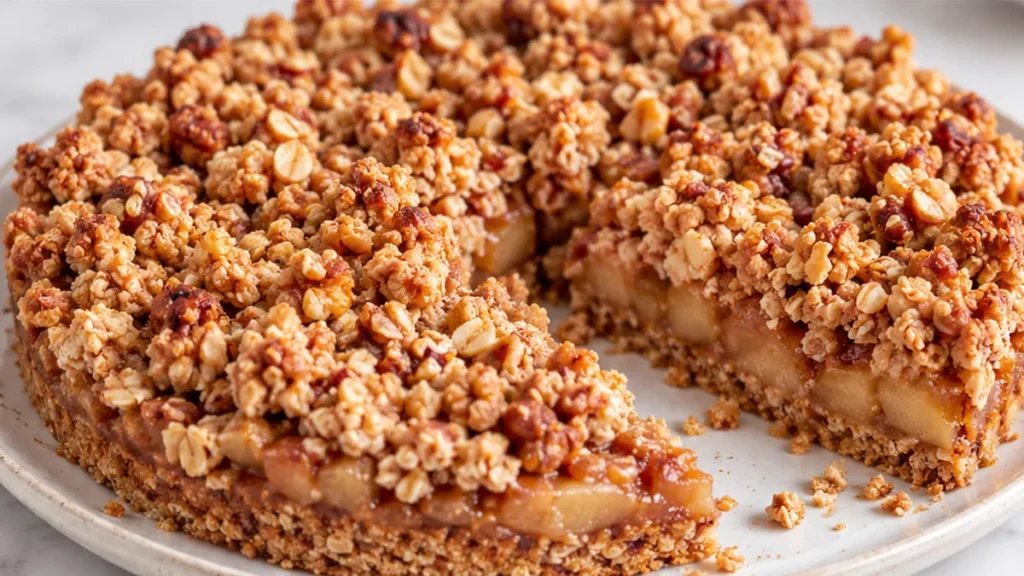 Crumble de Manzana Sin Harina