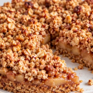 Crumble de Manzana Sin Harina
