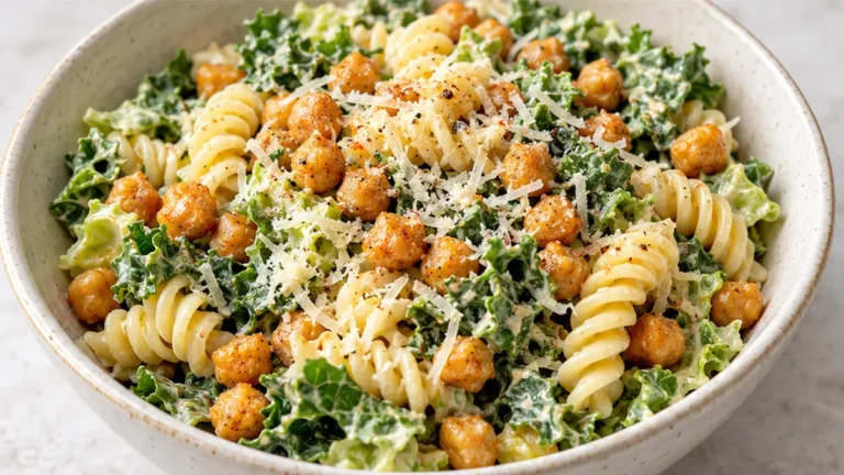 Ensalada César con Pasta: ¡Tu Nueva Obsesión!