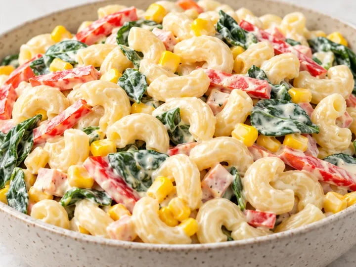 Ensalada de Coditos Cremosa y Refrescante