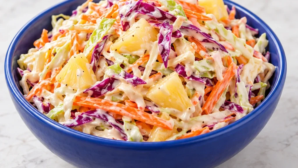 Ensalada Cremosa de Col y Zanahoria - ensalada cremosa de col con media crema nestlé