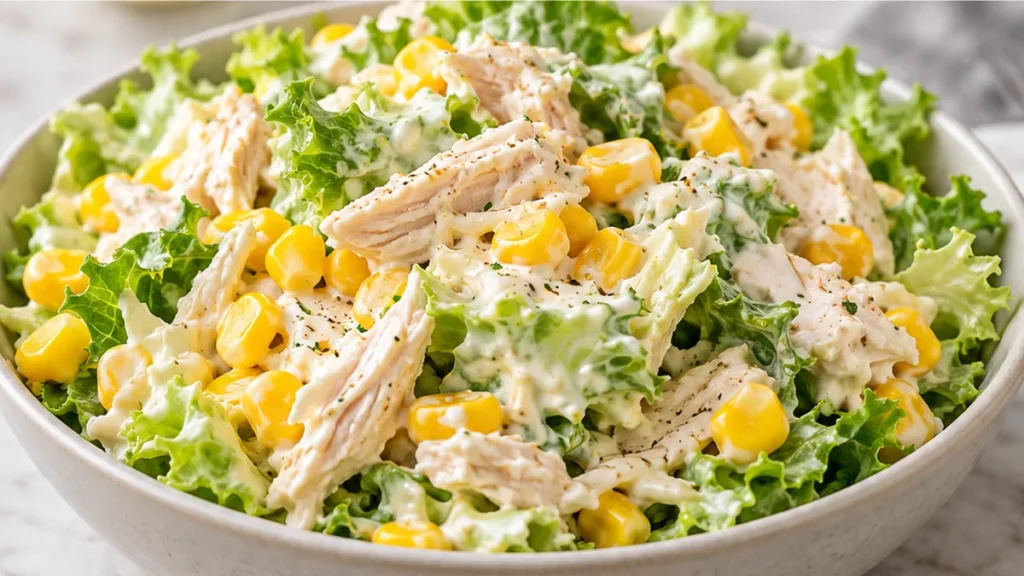 Ensalada Cremosa de Pollo: ¡Fresca y Deliciosa!