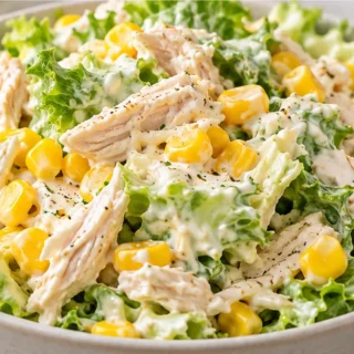 Ensalada Cremosa de Pollo: ¡Fresca y Deliciosa!