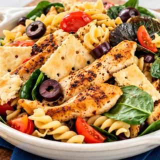 Ensalada de Pollo Chipotle Fresca y Explosiva