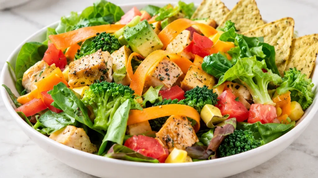 Ensalada de Pollo Jugosa y Fresca