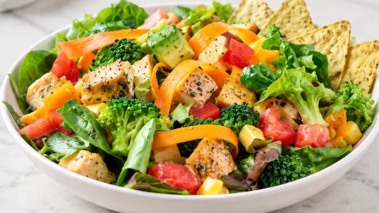 Ensalada de Pollo Jugosa y Fresca