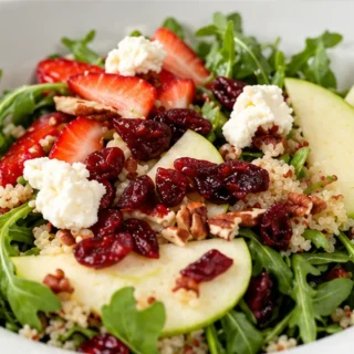 Ensalada de Quínoa y Manzana Fresca