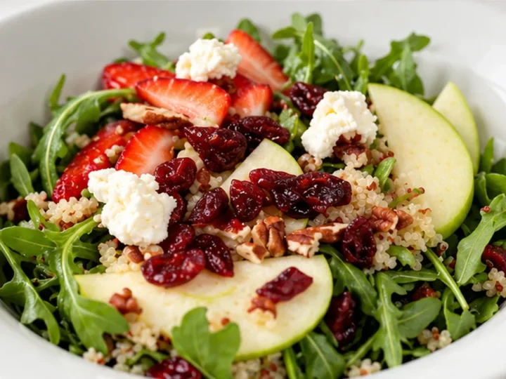 Ensalada de Quínoa y Manzana Fresca