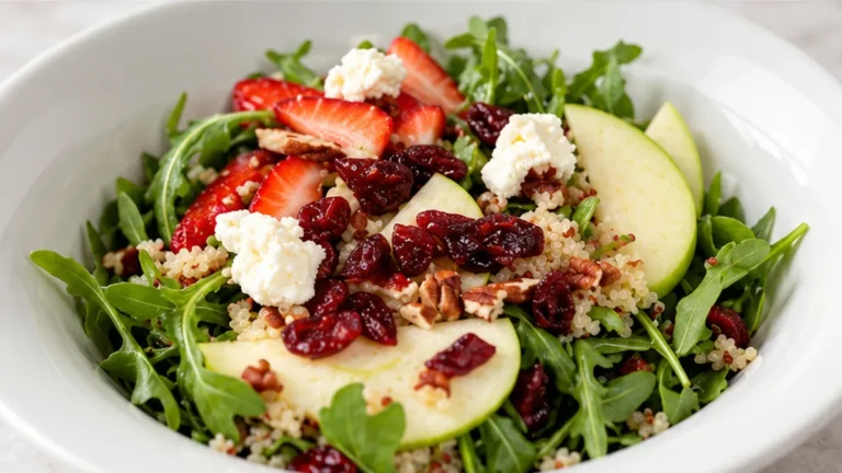 Ensalada de Quínoa y Manzana Fresca