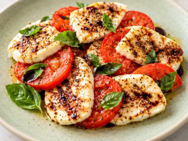 Ensalada Fresca de Queso y Tomate