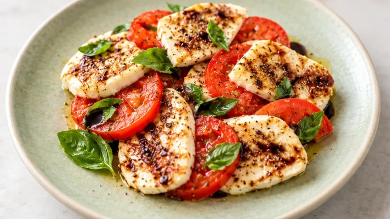 Ensalada Fresca de Queso y Tomate