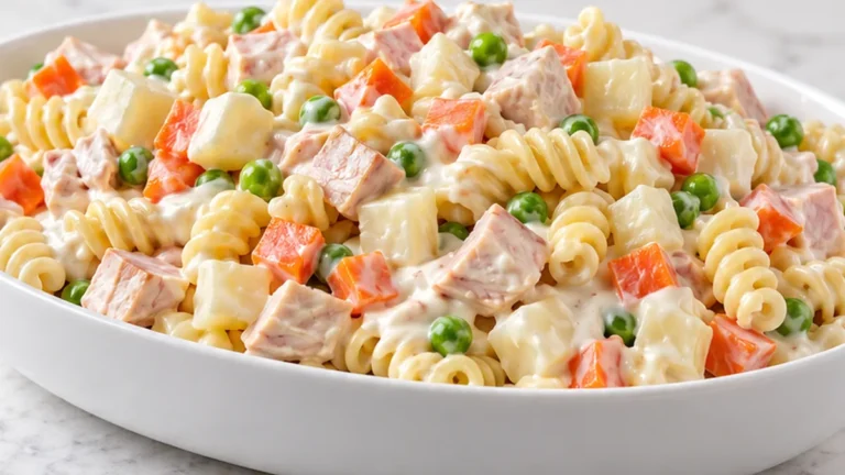 Ensalada Rusa con Pasta: Cremosa y Deliciosa en Minutos!