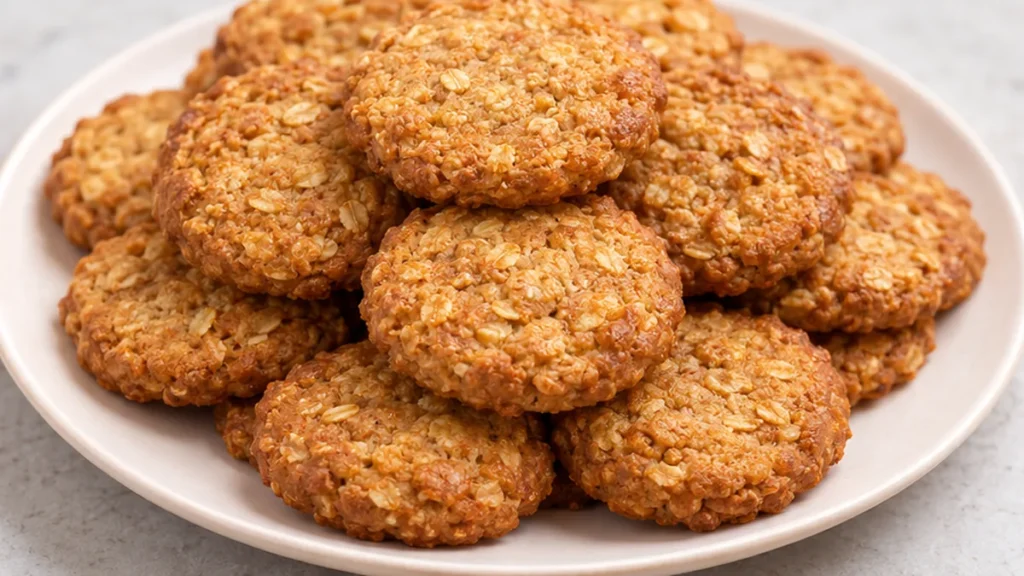 Galletas de Avena Caseras Rápidas