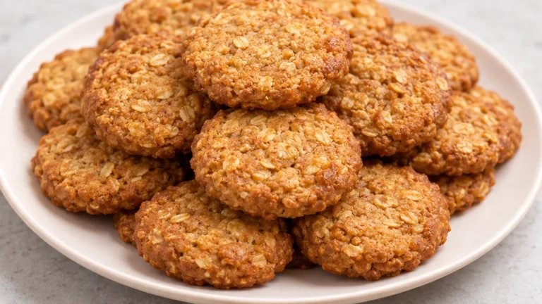 Galletas de Avena Caseras Rápidas