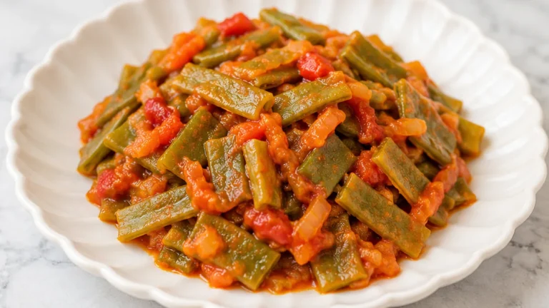 Judías Verdes con Tomate: ¡Saludable y Fácil!