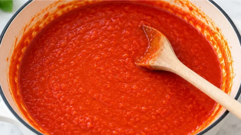 La Mejor Salsa de Tomate Casera