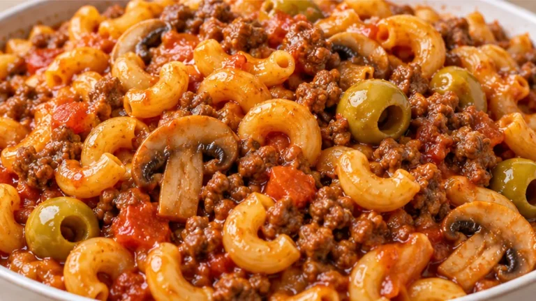 Macarrones con Carne Picada: ¡Puro Sabor!