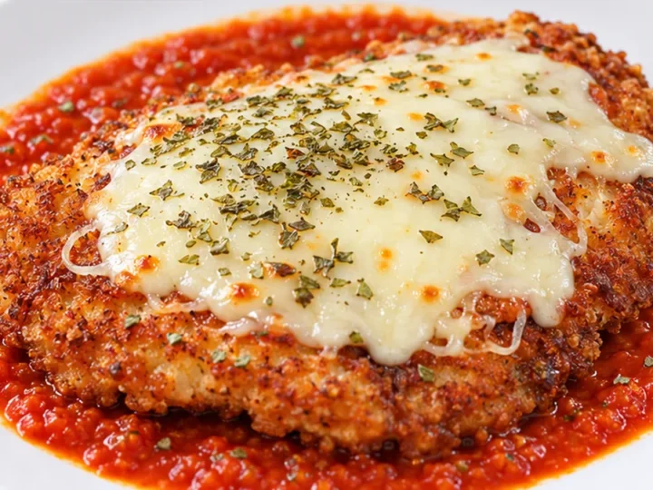 Pollo a la Parmesana: Crujiente y Jugoso