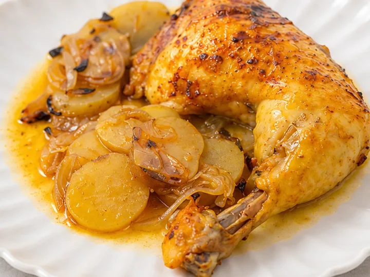 Pollo al Curry Asado Irresistible