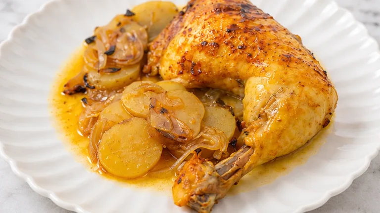 Pollo al Curry Asado Irresistible