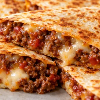Quesadillas de Carne Molida con Chipotle