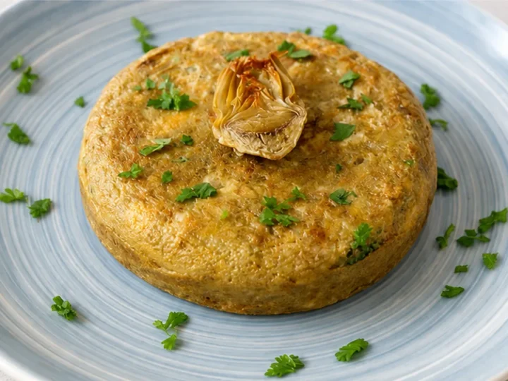 Tortilla de Alcachofas: ¡Cena Ligera y Deliciosa!